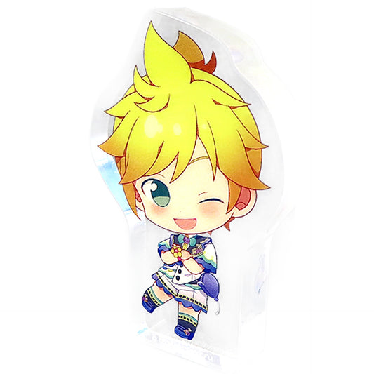 Hatsune Miku: Colorful Stage! Len Kagamine Only Shop Illustration Corotto! Acrylic Figure Collection Wonderlands X Showtime Only Shop Limited Acrylic Stands [USED]