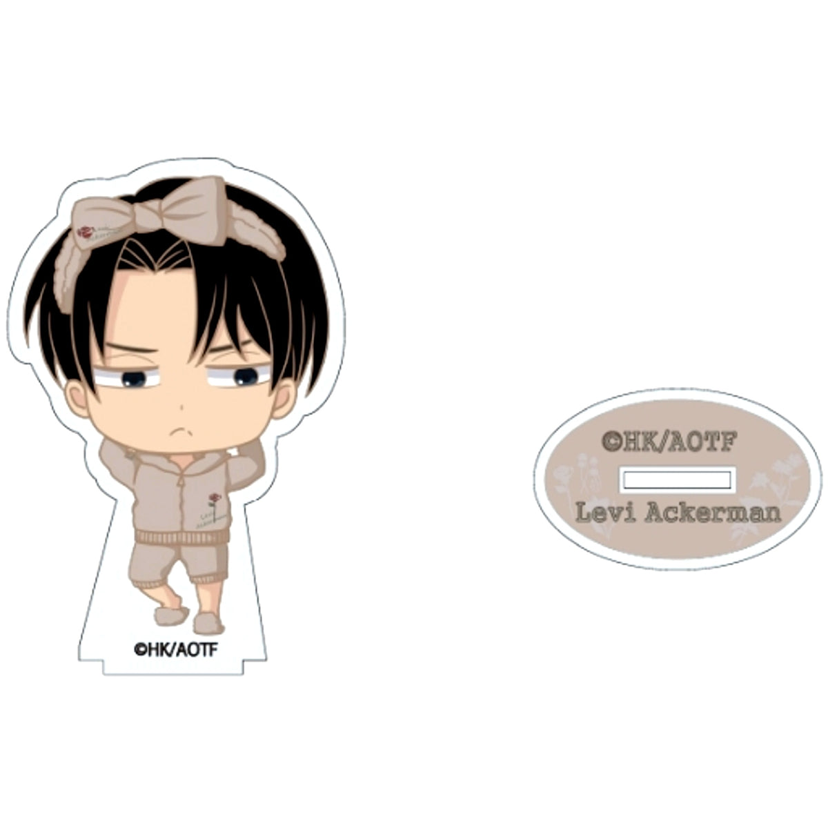 Levi Ackerman Acrylic Stand Attack on Titan meets Palude [USED]