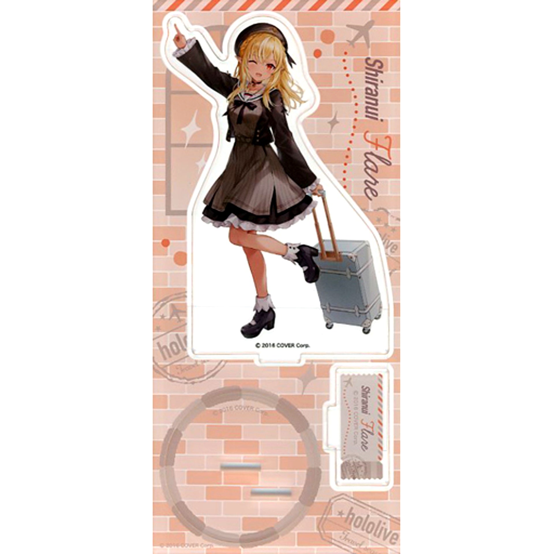 Shiranui Flare Acrylic Stand Travel season Virtual YouTuber Hololive [USED]