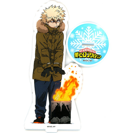 Katsuki Bakugo My Hero Academia x Sapporo Snow Festival Acrylic Stand Snow Festival Ver. [USED]