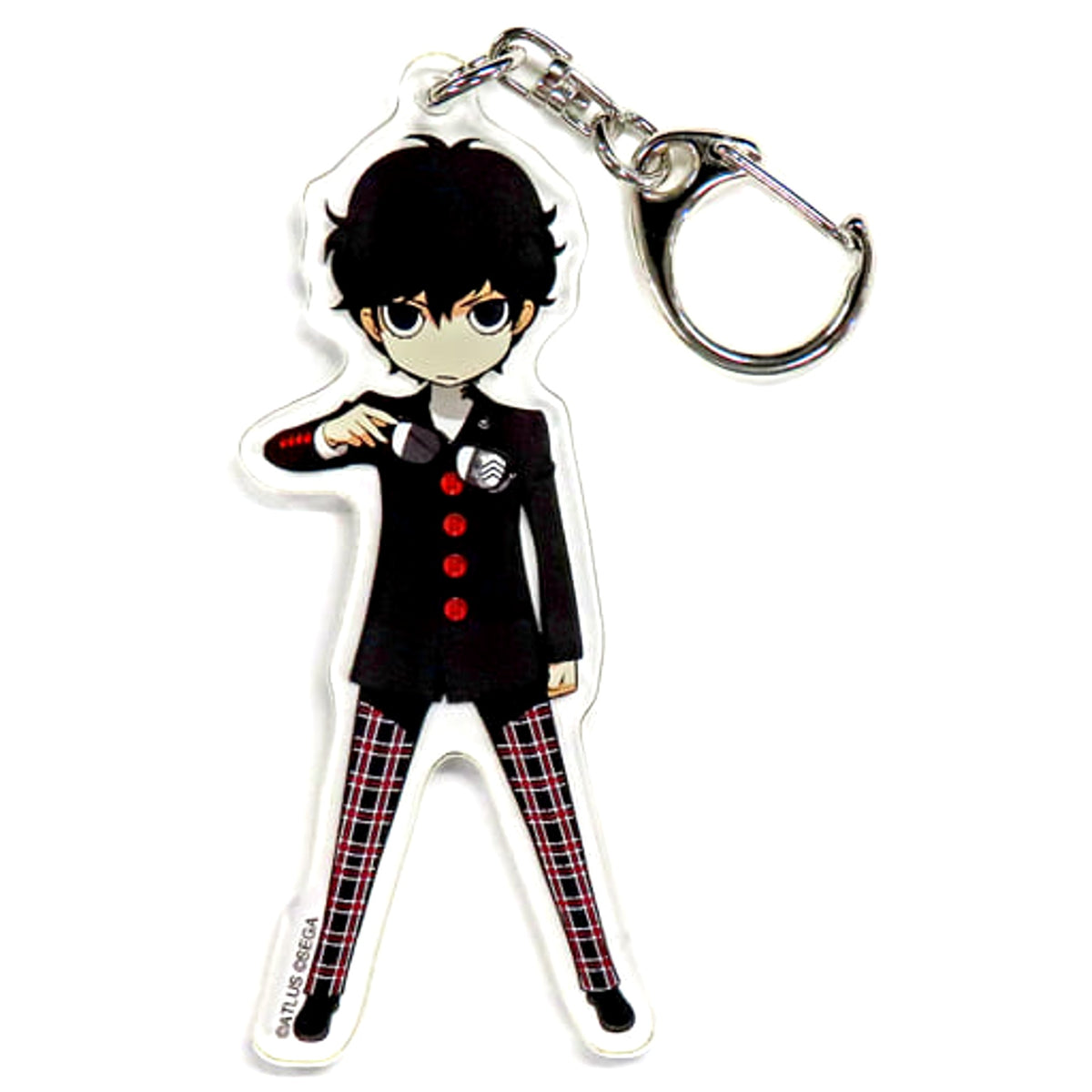 Persona Q2: New Cinema Labyrinth P5 Protagonist Acrylic Keychain Keychains [USED]