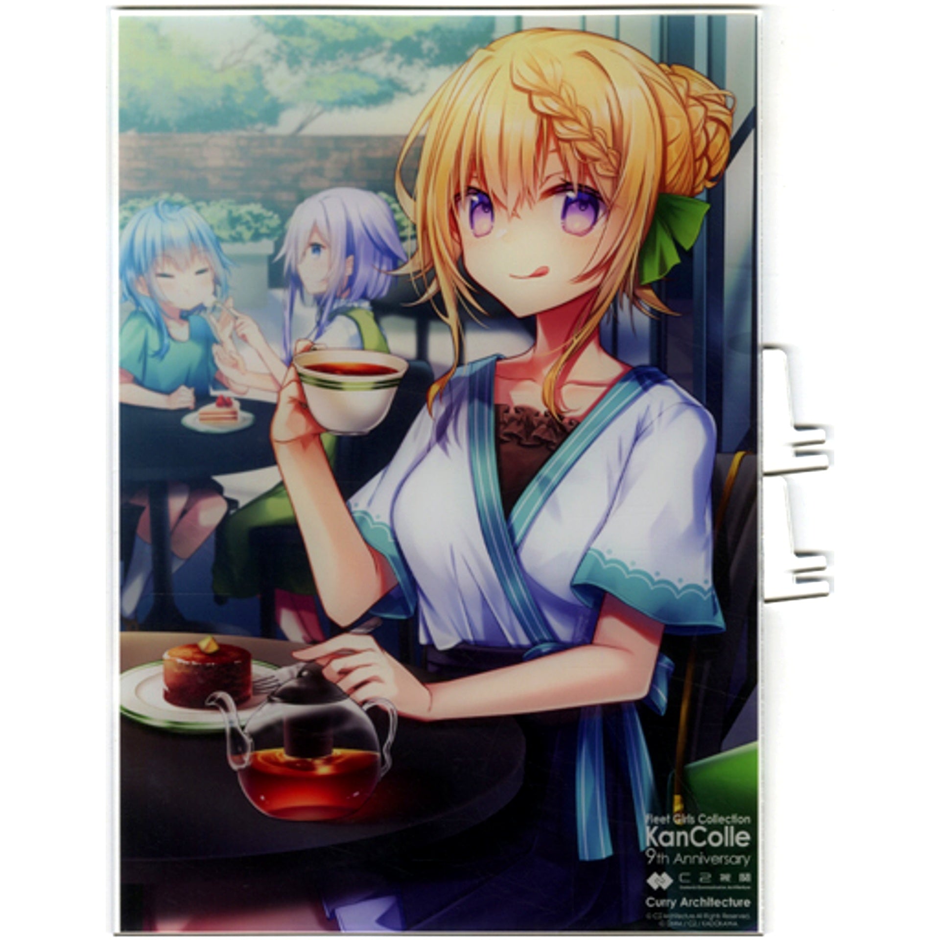 Perth Kantai Collection KanColle Curry Kikan 9th Anniversary Kanmusu Acrylic Board Curry Kikan 16th Sequence [USED]