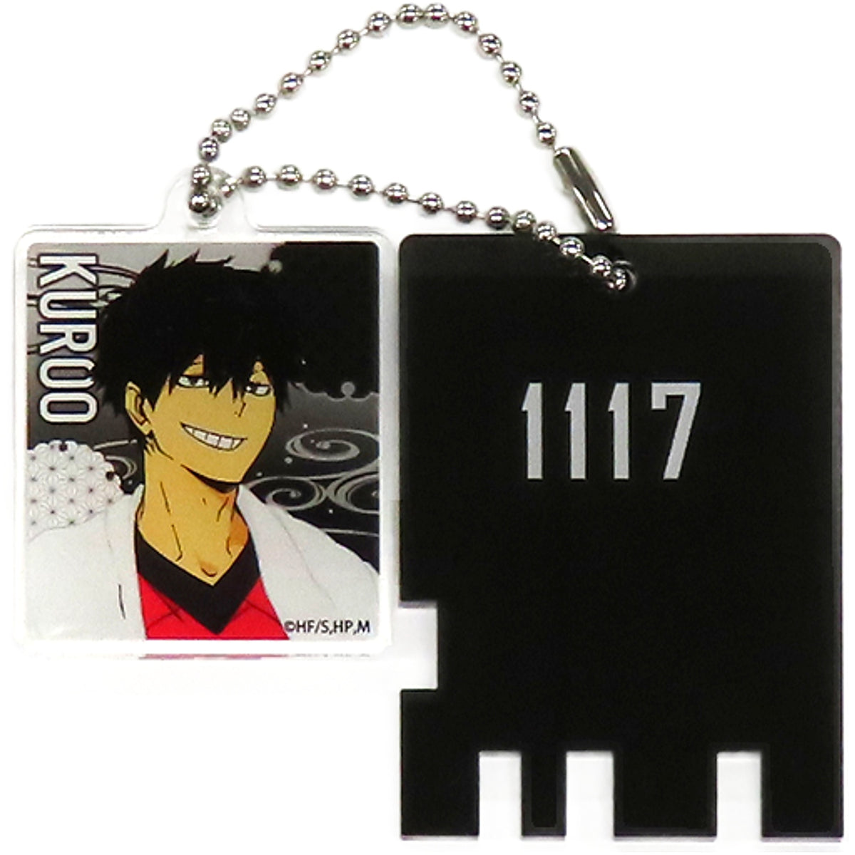 Tetsuro Kuroo Haikyu!! Trading Public Bath Lock Style Keychain Gokurakuyu Raku Spa Saikou ni Hi na Kyujitsu Limited [USED]