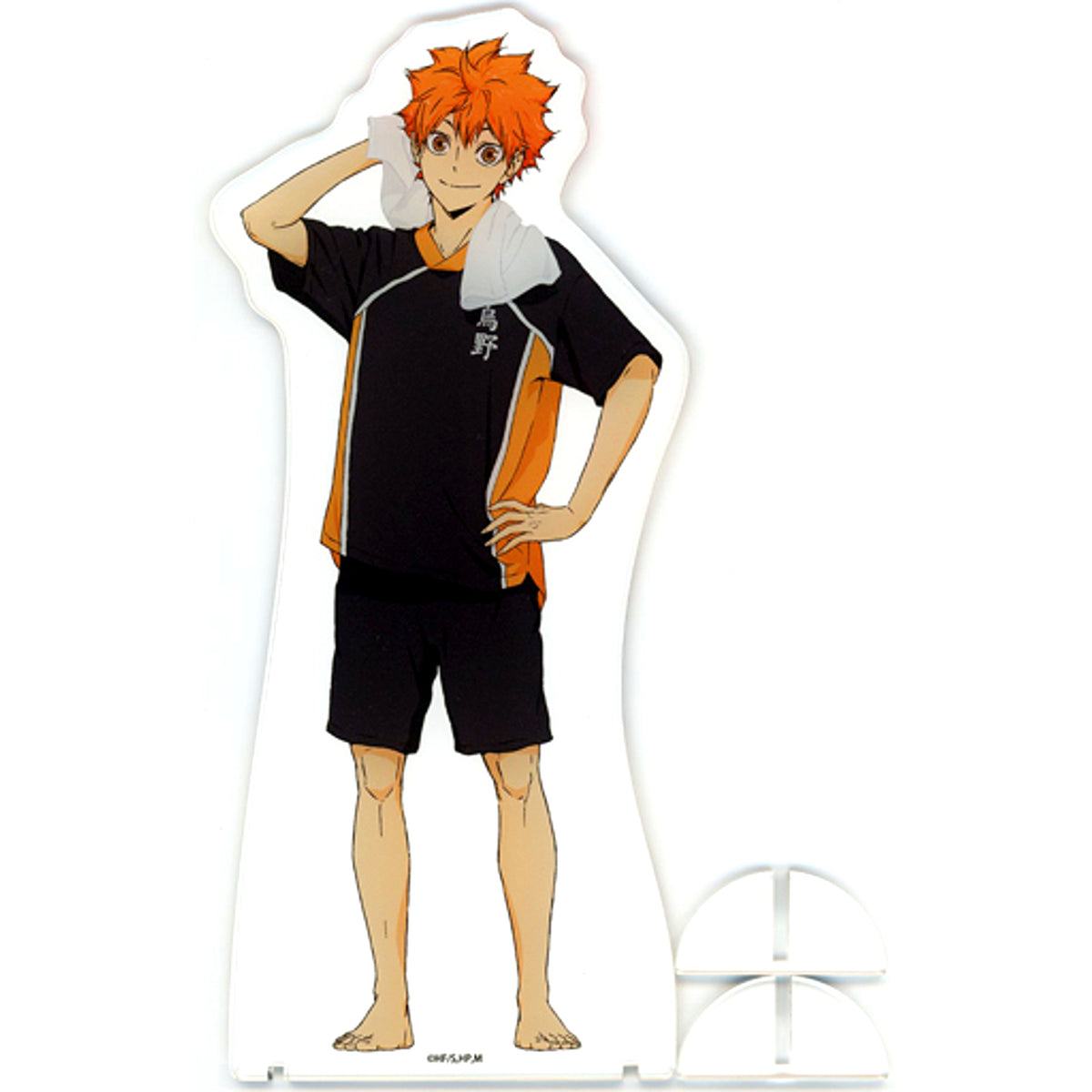 Shoyo Hinata Haikyu!! BIG Acrylic Stand Bath Ver. Haikyu!! x Gokurakuyu RAKU SPA Saiko ni High na Kyujitsu [USED]