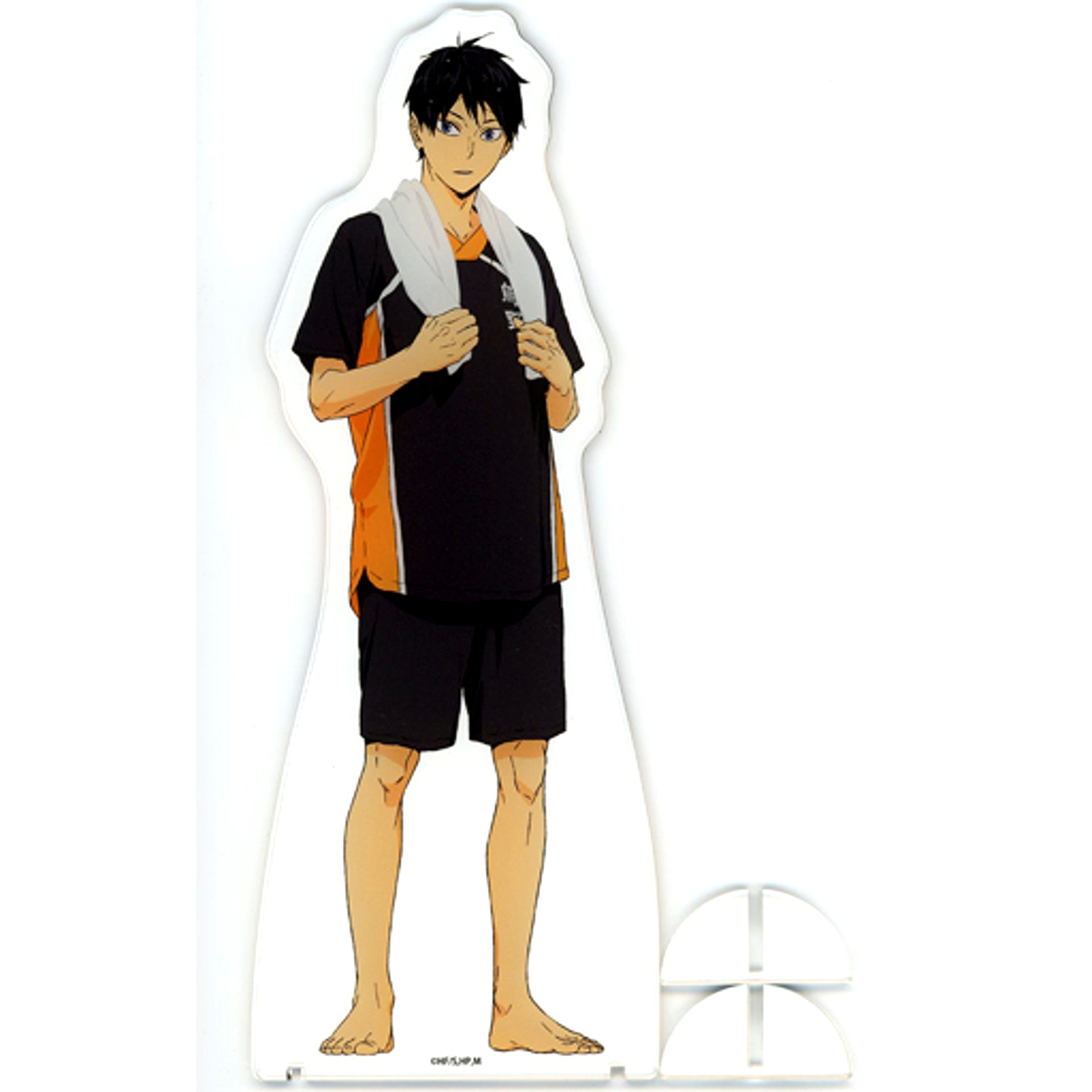 Tobio Kageyama BIG Acrylic Stand Bath Ver. Haikyu!! x Gokurakuyu RAKU SPA The Highest Kyu Day [USED]