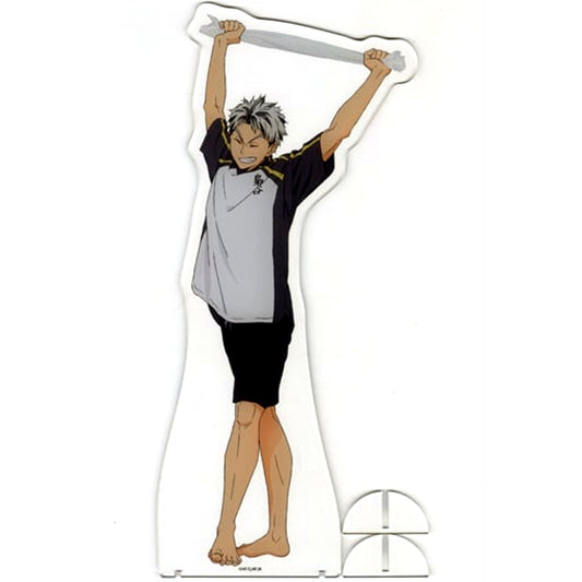 Kotaro Bokuto BIG Acrylic Stand Bath Ver. Haikyu!! x Gokurakuyu RAKU SPA The Highest Kyu Day [USED]