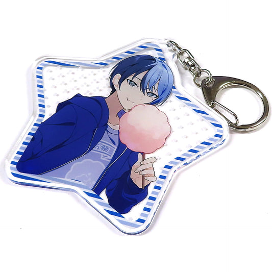 Hatsune Miku: Colorful Stage! Toya Aoyagi Acrylic Keychain Kamiyama High School Cultural Festival Limited Keychains [USED]