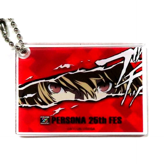 Goro Akechi Persona Series 25th Anniversary Persona 25th Fes Grand Exhibition Cut-in Trading Acrylic Keychain P5 [USED]