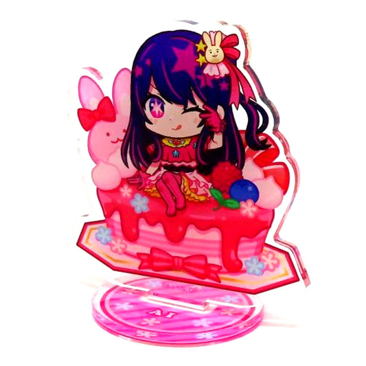 Ai Hoshino Trading Mini Character Acrylic Stand Figure Sweets Ver. Oshi no Ko [USED]