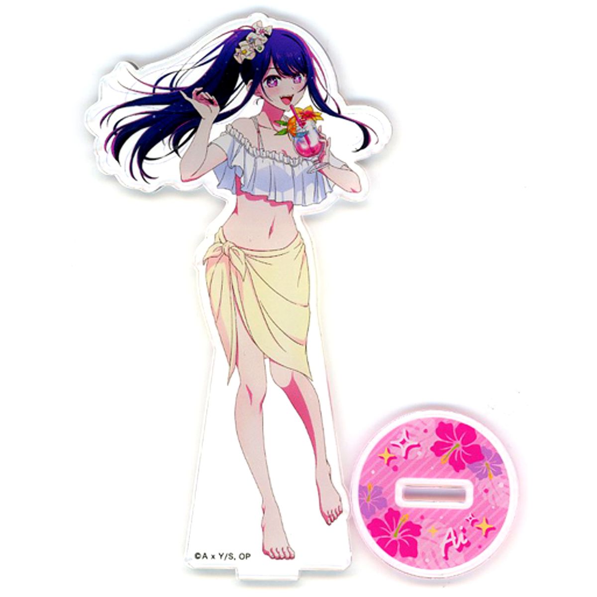 Ai Hoshino Acrylic Stand Figure Kujibikido Oshi No Ko Glitter Summer Kuji A-1 [USED]