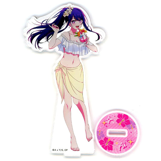 Ai Hoshino Acrylic Stand Figure Kujibikido Oshi No Ko Glitter Summer Kuji A-1 [USED]