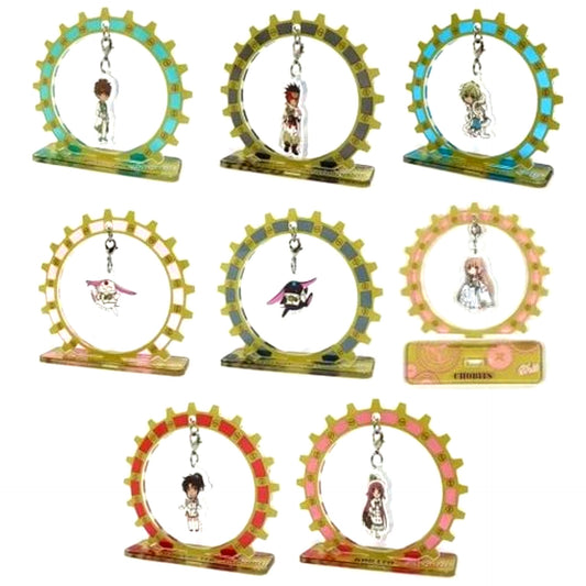 Set of 8 CLAMP 30th Anniversary Swaying Acrylic Stand Collection B [USED]