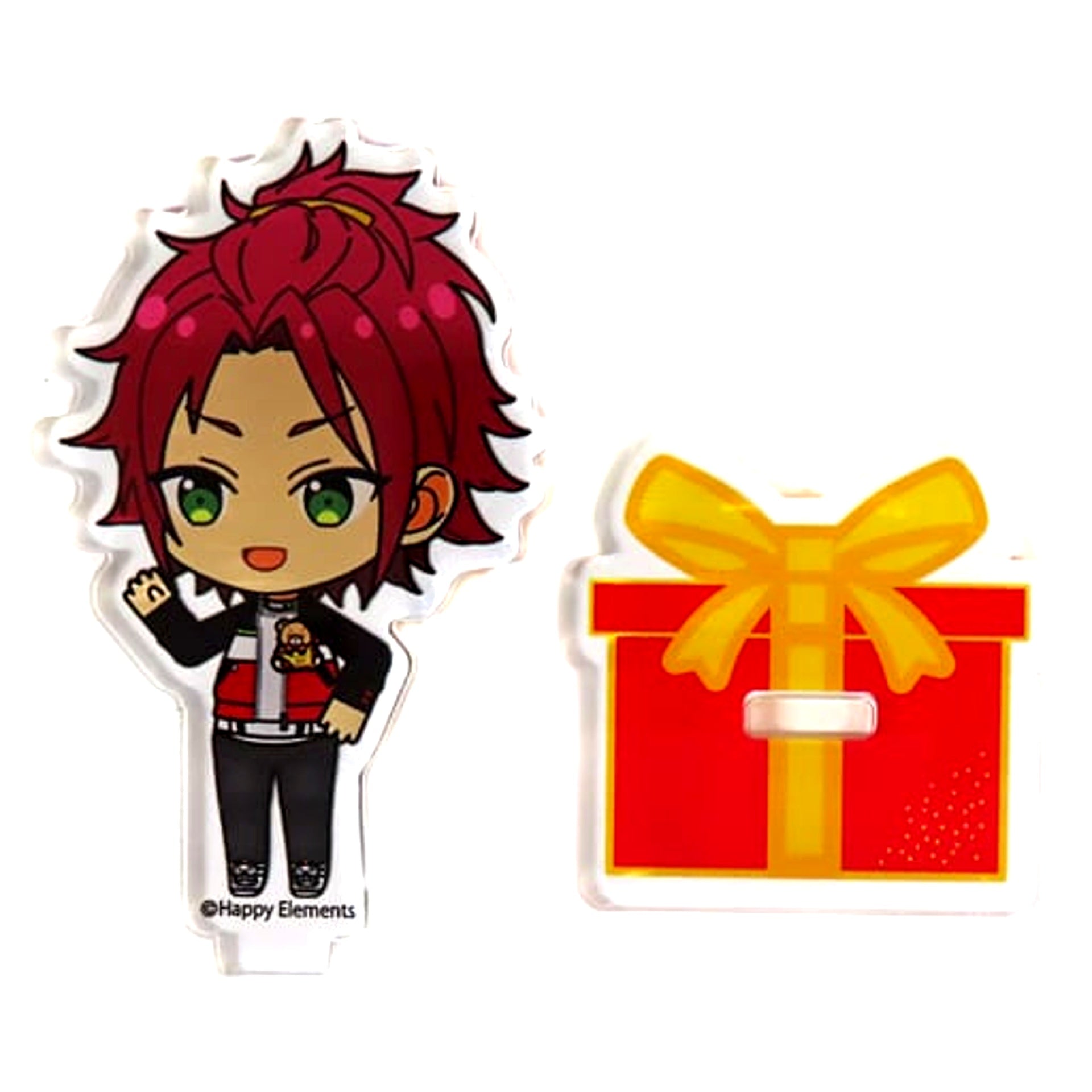 Mao Isara Ensemble Stars!! Acrylic Stand Birthday Cookie Bear Shop Sunrise Purchase Bonus [USED]