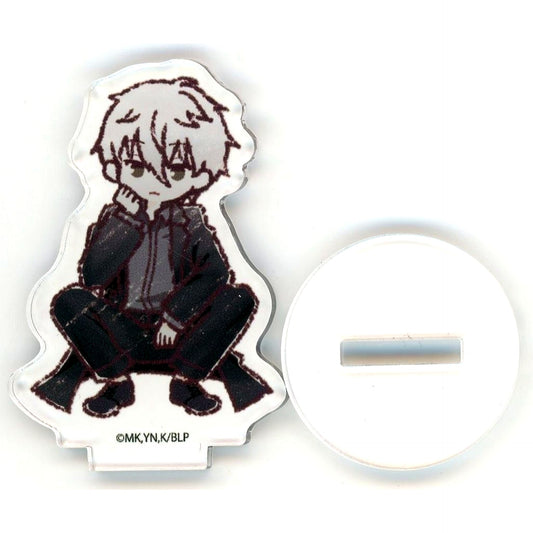 Seishiro Nagi 04. Suit Ver. Blue Lock POP UP SHOP in Akihabara Sukima Store & TSUTAYA GraffArt Illustration Acrylic Petit Stand [USED]