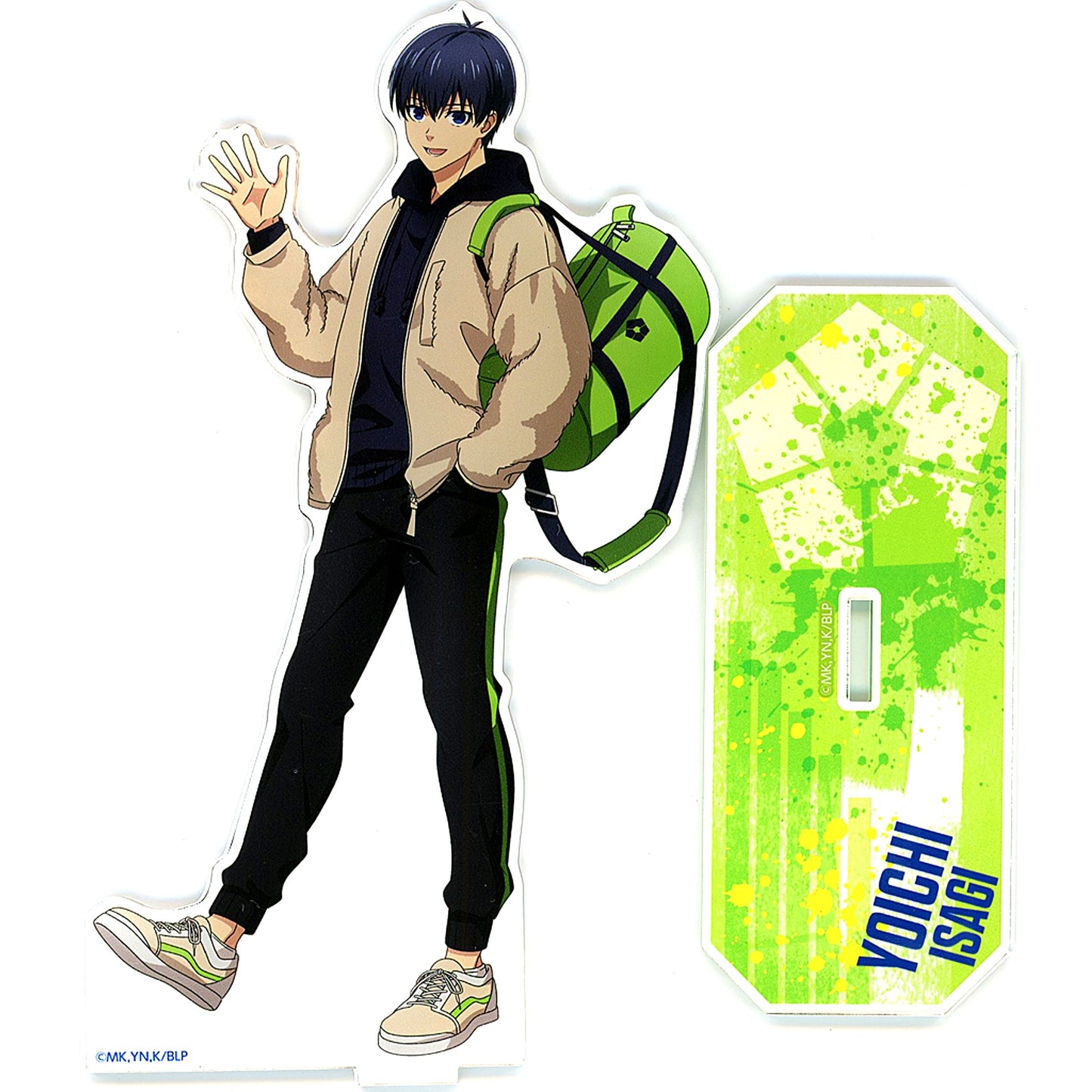 Yoichi Isagi Blue Lock POP UP SHOP in Narita Anime Deck / Da Vinci Store Acrylic Stand [USED]