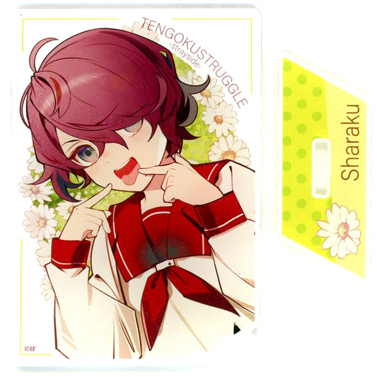 Sharaku Toshusai Tengoku Struggle Random Card-style Acrylic Stand Otomate Harukaze Marche 2023 Goods [USED]