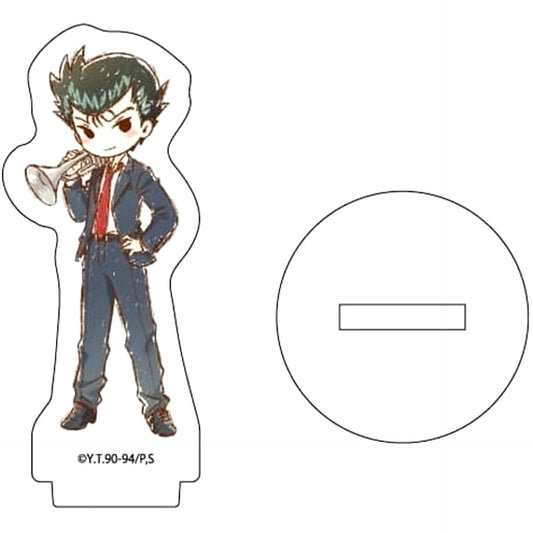 Yusuke Urameshi 09. Petit Acrylic Stand Yu Yu Hakusho Jazz Ver. GraffArt Illustration [USED]