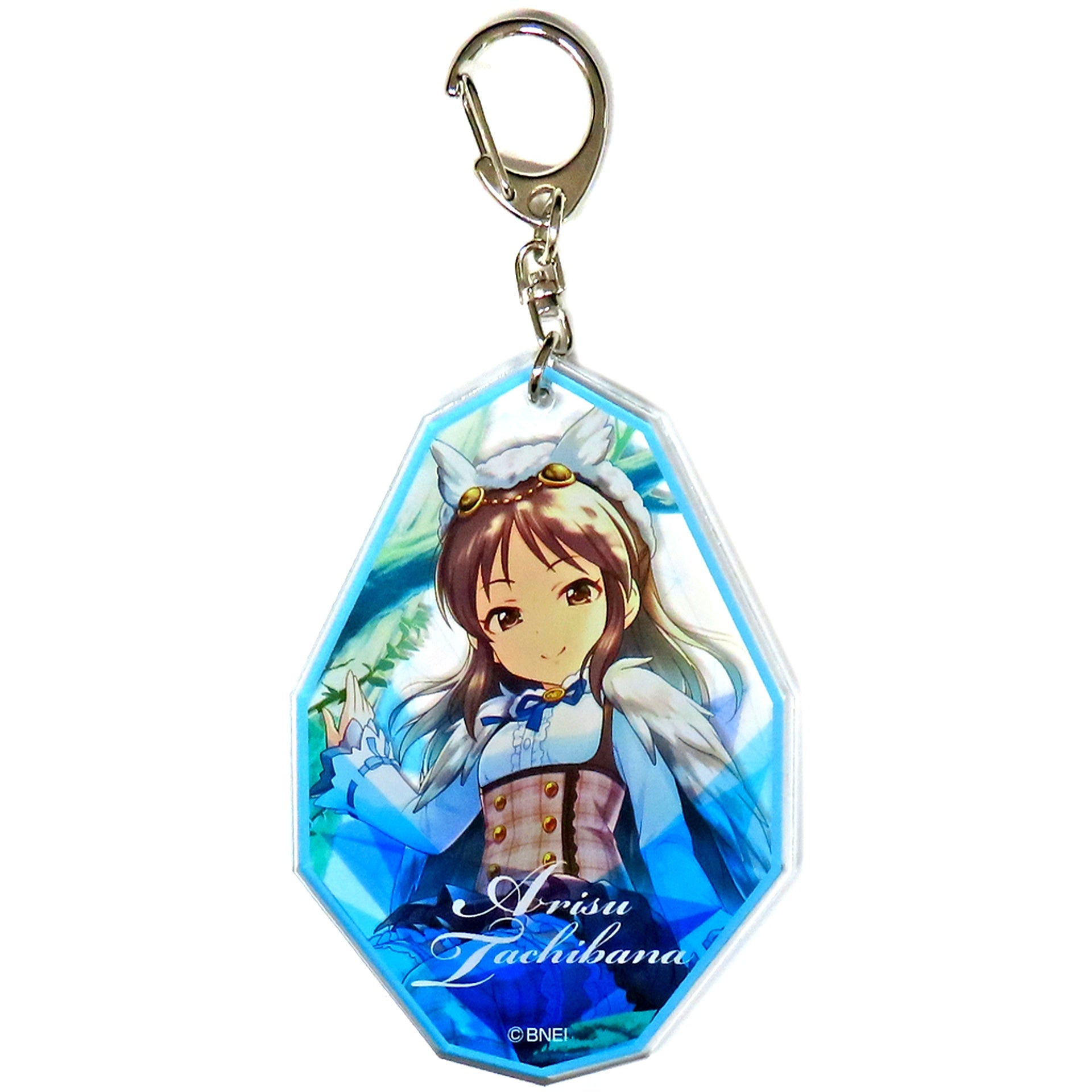 Arisu Tachibana The Idolm@ster Cinderella Girls Acrylic Keychain Sage's Wing Post-Training Official Shop Ltd Lottery Prize B [USED]