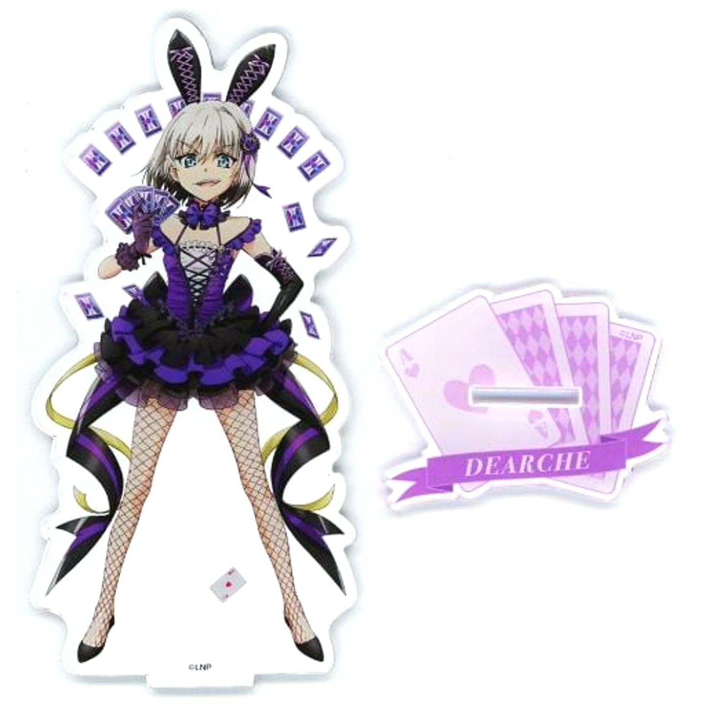 Lord Dearche Illustration BIG Acrylic Stand Magical Bunny Ver. Magical Girl Lyrical Nanoha Series x Don Quijote [USED]