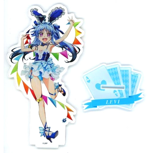 Levi the Slasher Illustration BIG Acrylic Stand Magical Bunny Ver. Magical Girl Lyrical Nanoha Series x Don Quijote [USED]