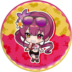 Houshou Marine Mini Character Ver. Virtual YouTuber hololive UMISEA in Sunshine City Trading Button [USED]
