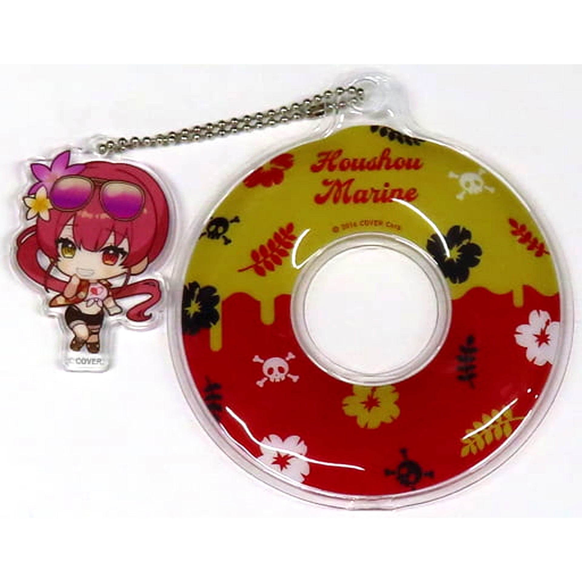 hololive Houshou Marine Swim Ring Keychain UMISEA in Sunshine City [USED]