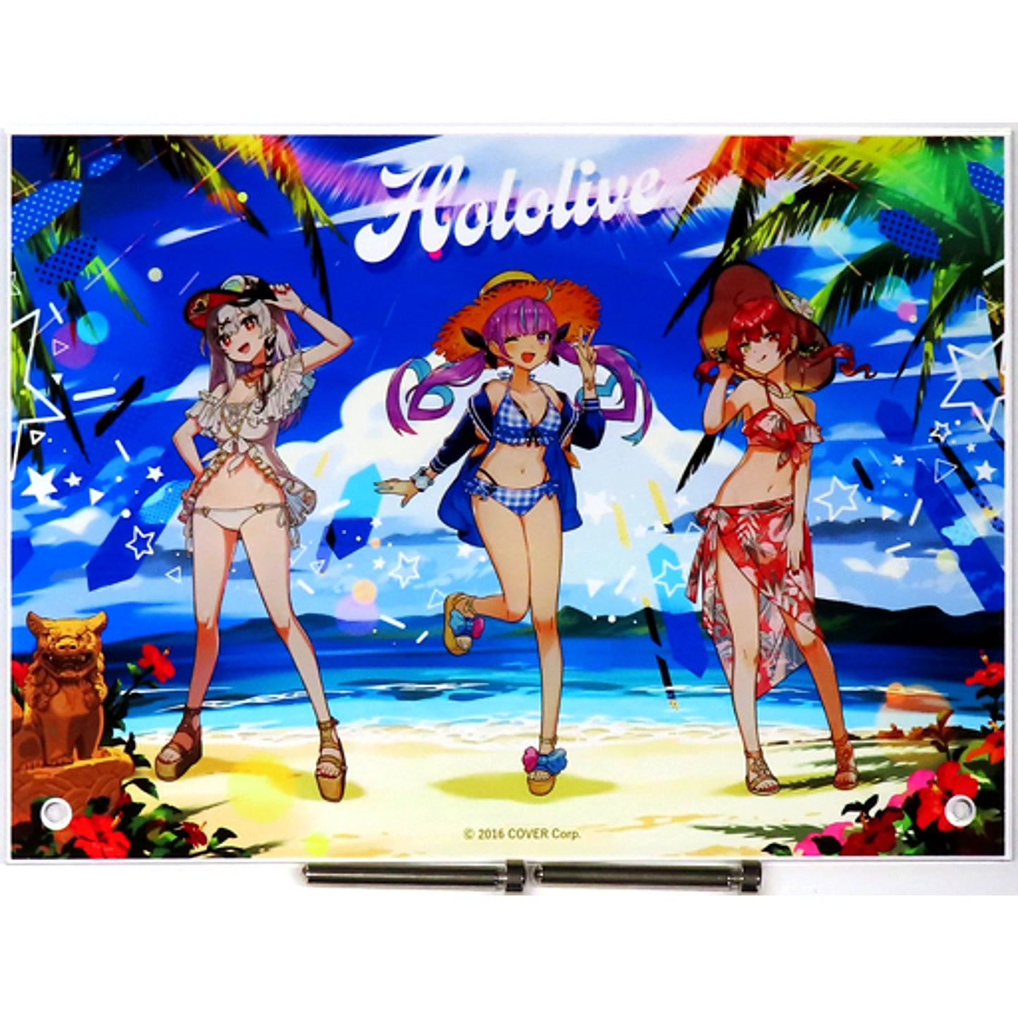 All Characters Acrylic Art Board Virtual YouTuber Hololive UMISEA in Sunshine City [USED]