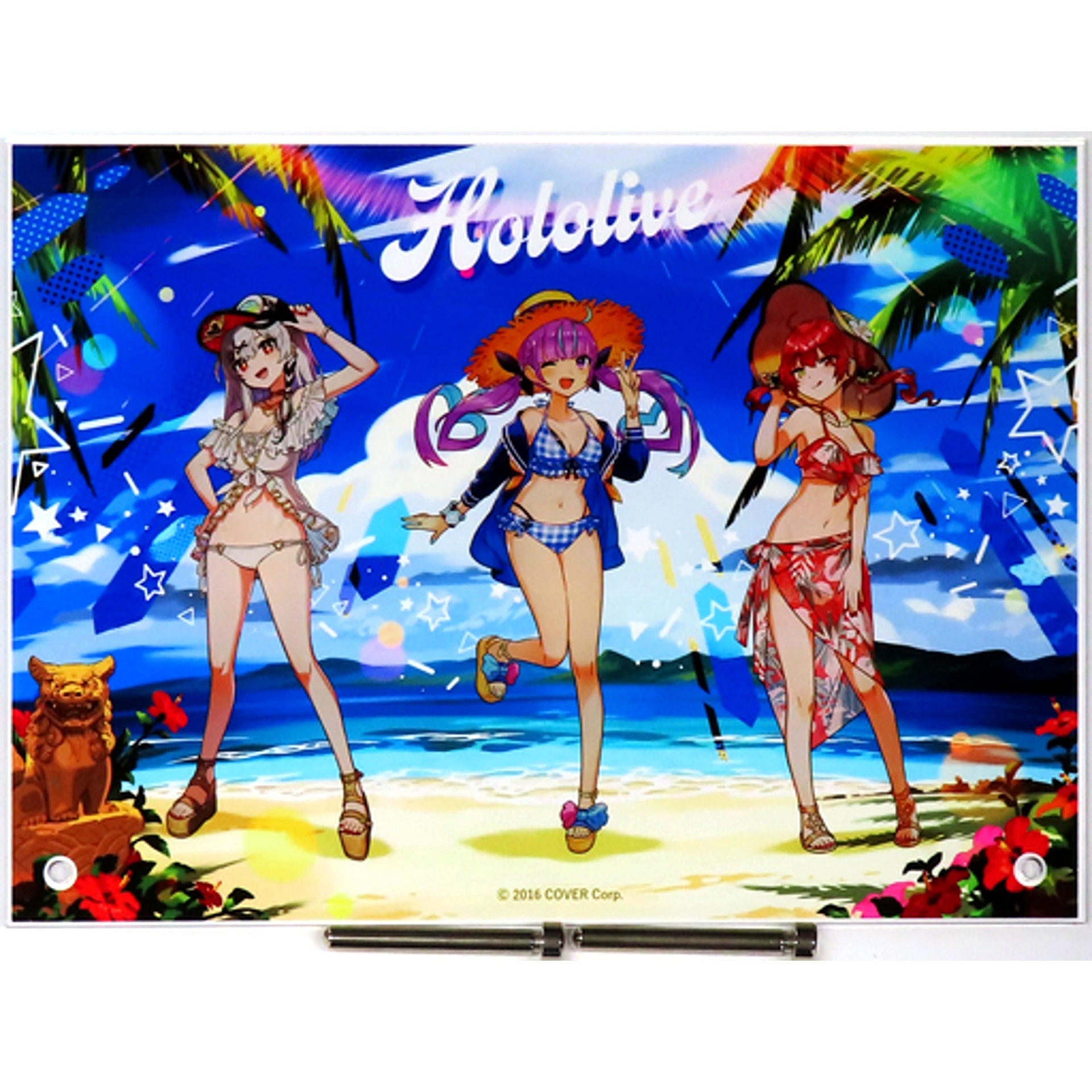 All Characters Acrylic Art Board Virtual YouTuber Hololive UMISEA in Sunshine City [USED]