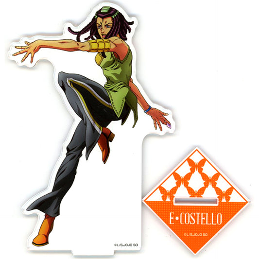 Ermes Costello Illustration BIG Acrylic Stand JoJo's Bizarre Adventure Part 6 Stone Ocean Conclusion Commemorative Fair in Animate [USED]