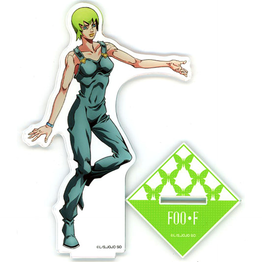 Foo Fighters Illustration BIG Acrylic Stand JoJo's Bizarre Adventure Part 6 Stone Ocean Conclusion Commemoration Fair in Animate [USED]