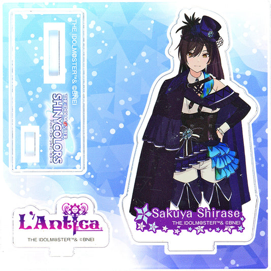 Sakuya Shirase Trading Mini Acrylic Stand B Box The Idolmaster Shiny Colors x Karaoke no Tetsujin Tetsujin Fes. 2023 [USED]