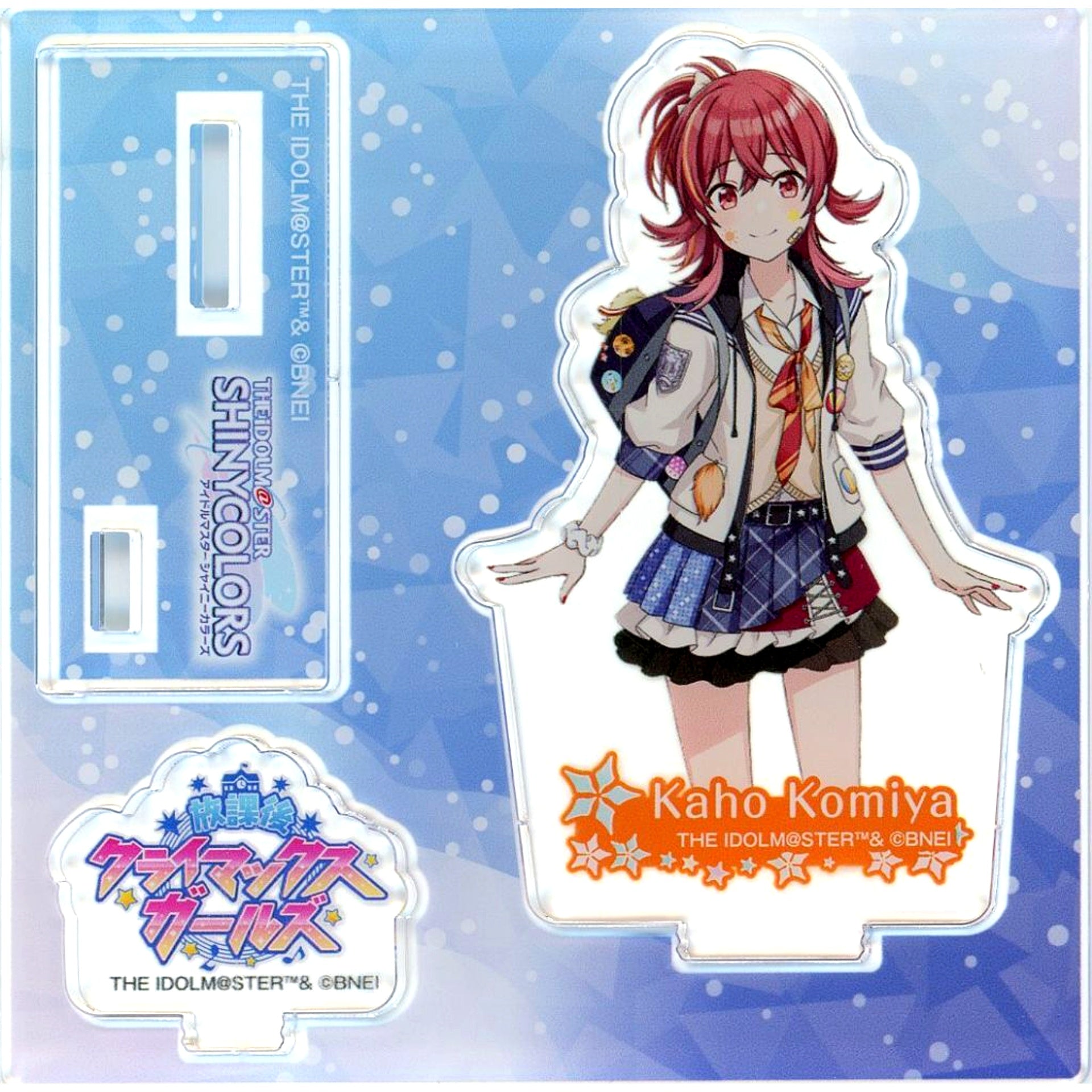 Kaho Komiya The Idolmaster Shiny Colors x Karaoke no Tetsujin Tetsujin Fes 2023 Trading Mini Acrylic Stand B Box [USED]