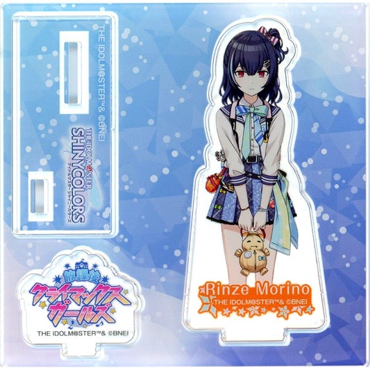 Rinze Morino The Idolmaster Shiny Colors x Karaoke no Tetsujin Tetsujin Fes 2023 Trading Mini Acrylic Stand B Box [USED]