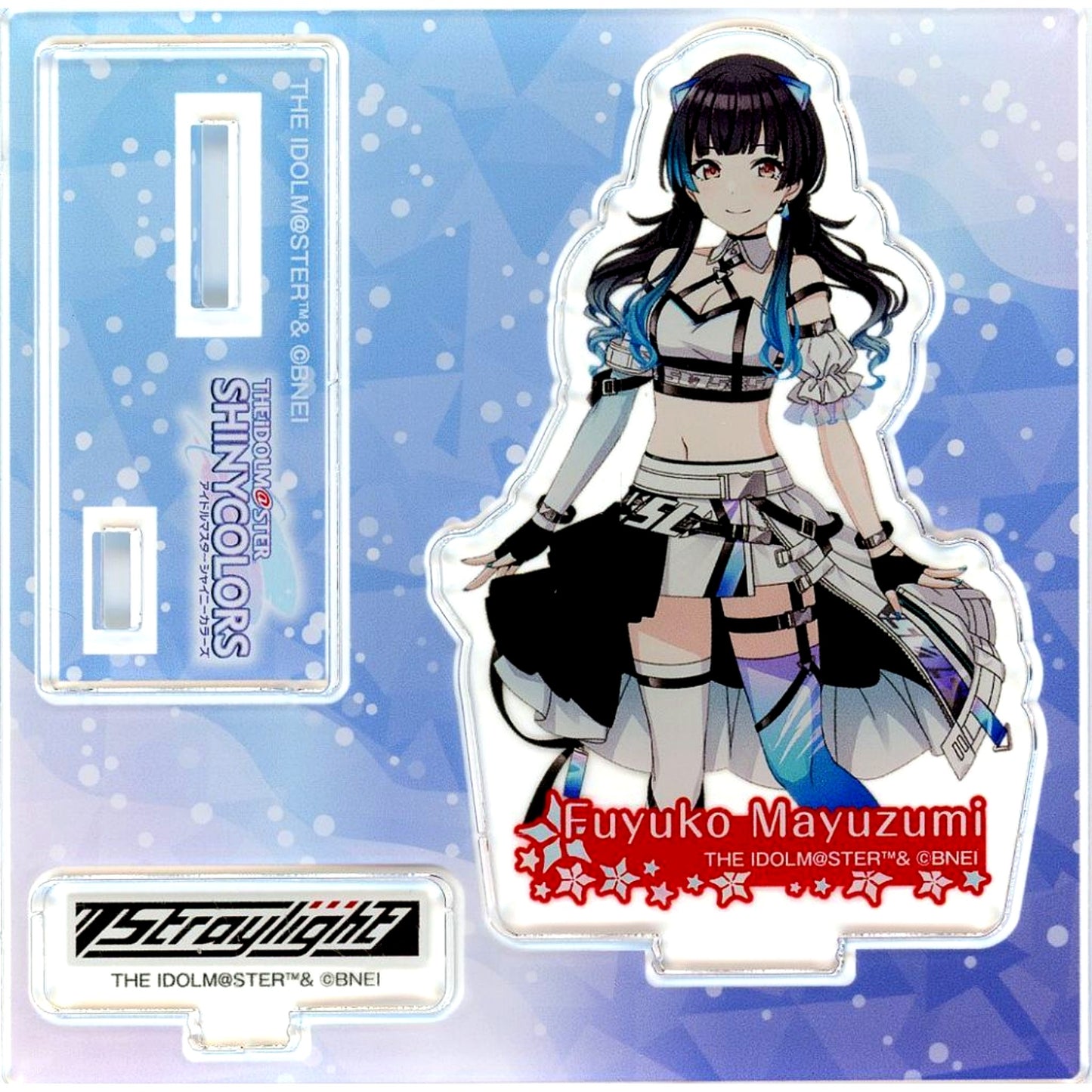 Fuyuko Mayuzumi The Idolmaster Shiny Colors x Karaoke no Tetsujin Tetsujin Fes 2023 Trading Mini Acrylic Stand B Box [USED]