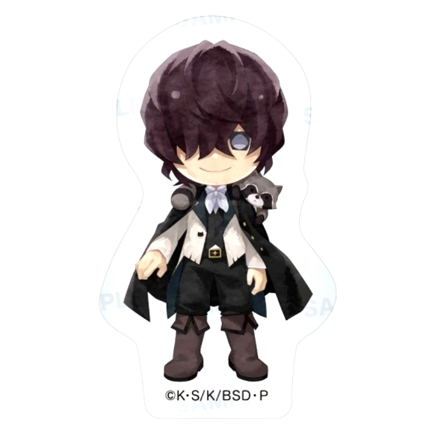 Poe Trading Die-cut Acrylic Block Chara Mage Bungo Stray Dogs [USED]