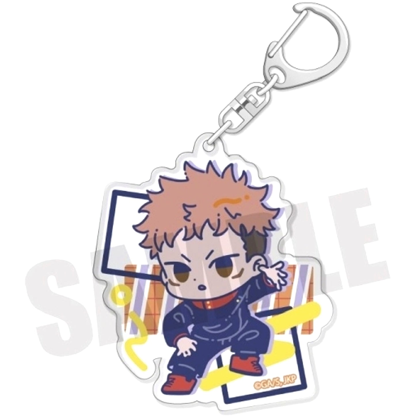 Yuji Itadori A Retopopu Vol 2 Acrylic Keychain Jujutsu Kaisen [USED]