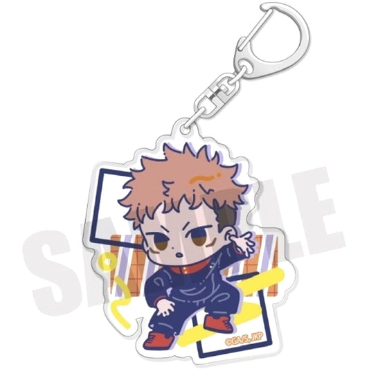 Yuji Itadori A Retopopu Vol 2 Acrylic Keychain Jujutsu Kaisen [USED]
