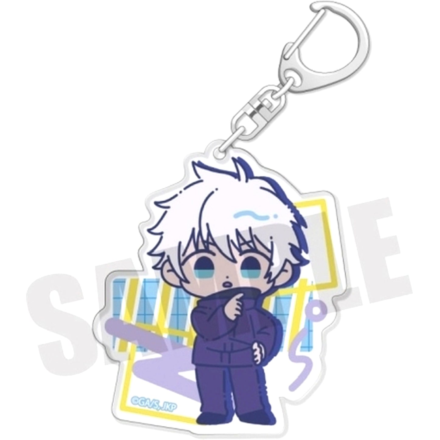Satoru Gojo Jujutsu Kaisen Retopopu Vol.2 Acrylic Keychain [USED]