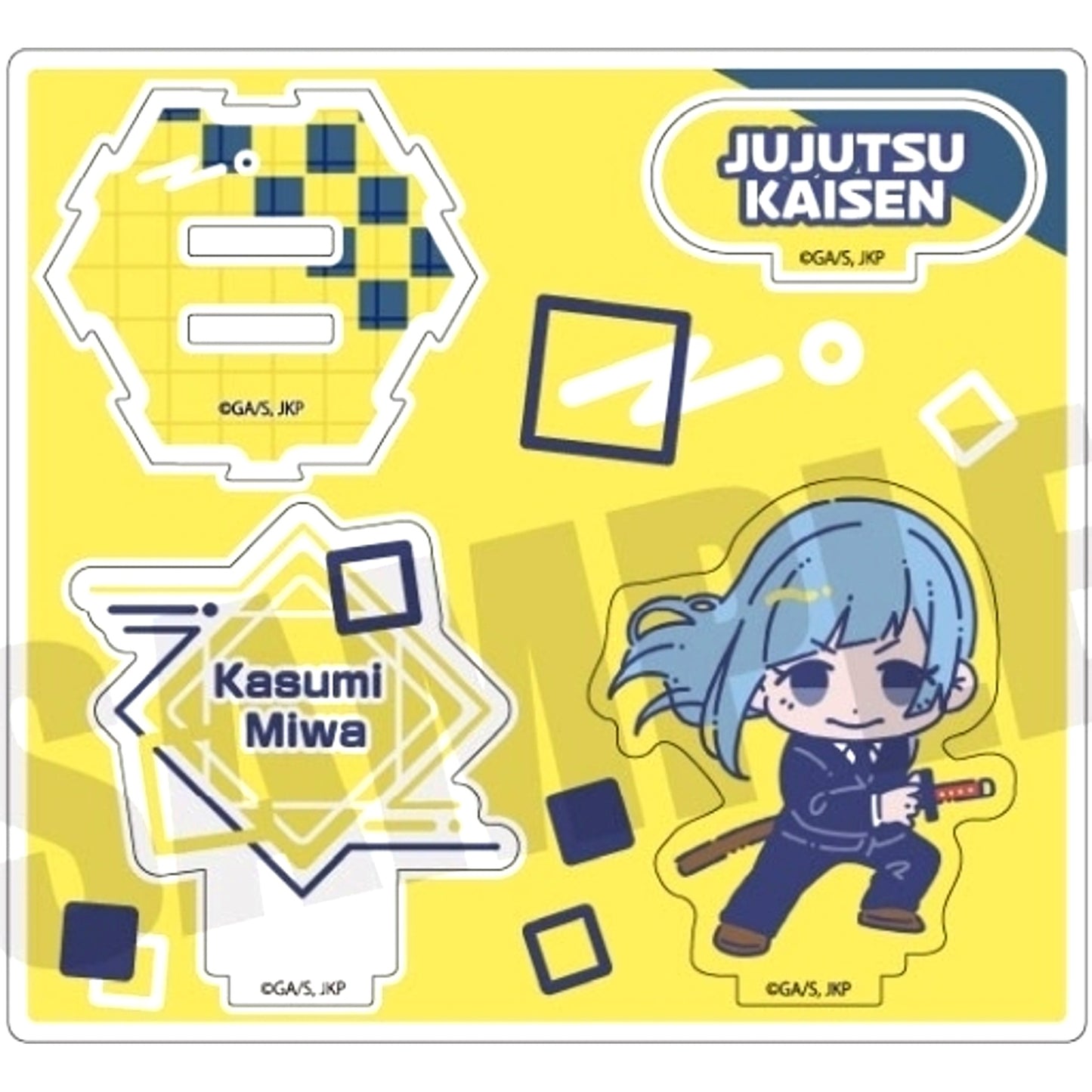 Kasumi Miwa L. Jujutsu Kaisen Retopopu Vol. 2 Acrylic Stand [USED]