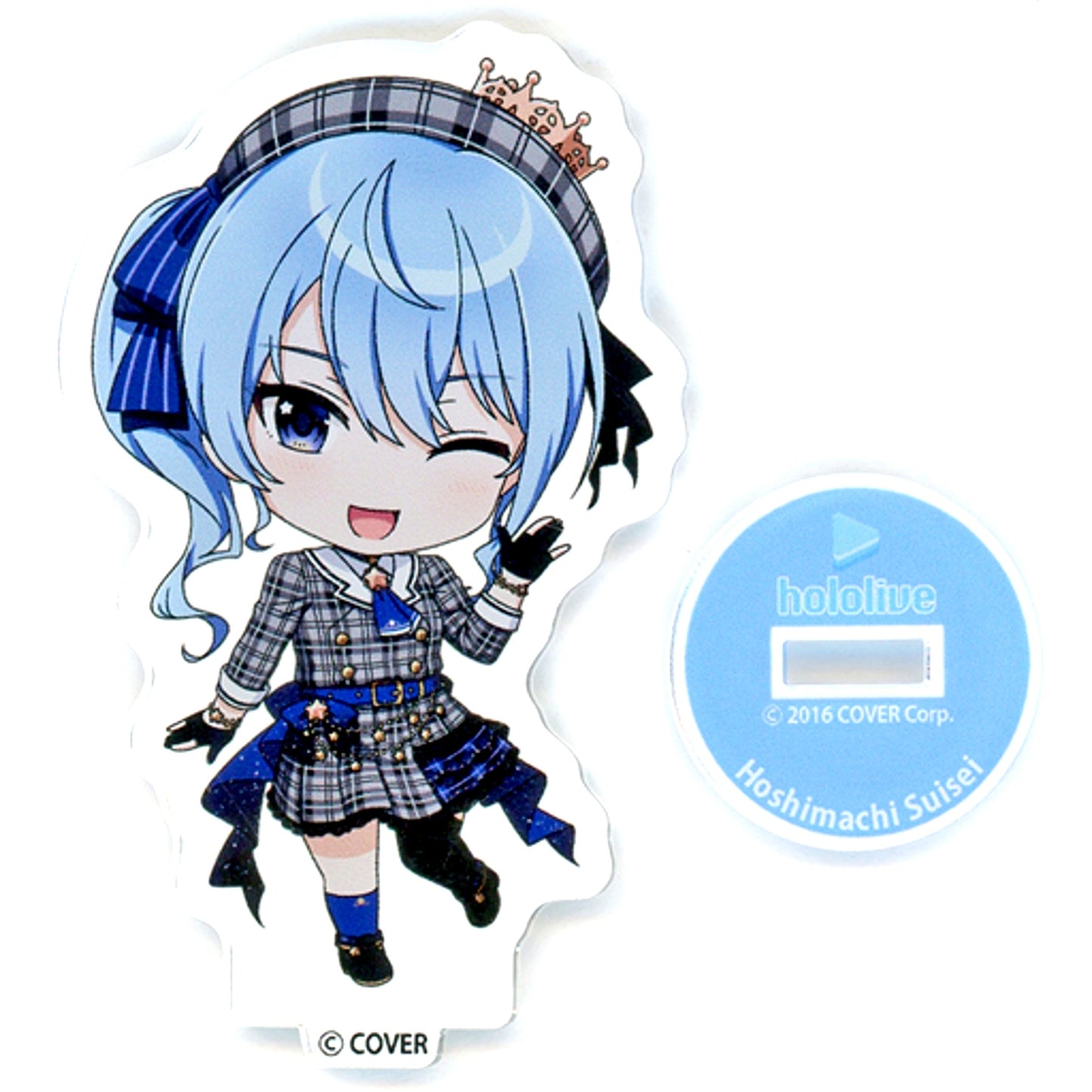 Hoshimachi Suisei Virtual YouTuber hololive Nendoroid Plus Acrylic Stand [USED]