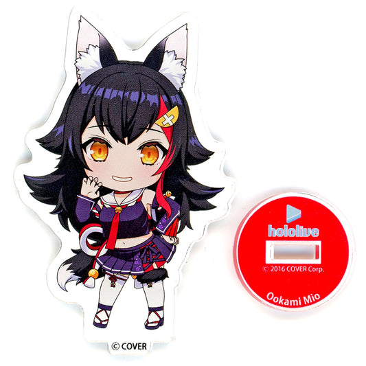 Ookami Mio VTuber Hololive Nendoroid Plus Acrylic Stand [USED]