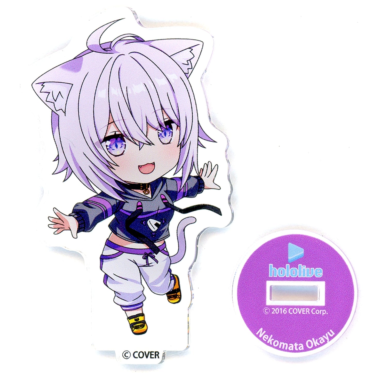 Nekomata Okayu Virtual YouTuber hololive Nendoroid Plus Acrylic Stand [USED]