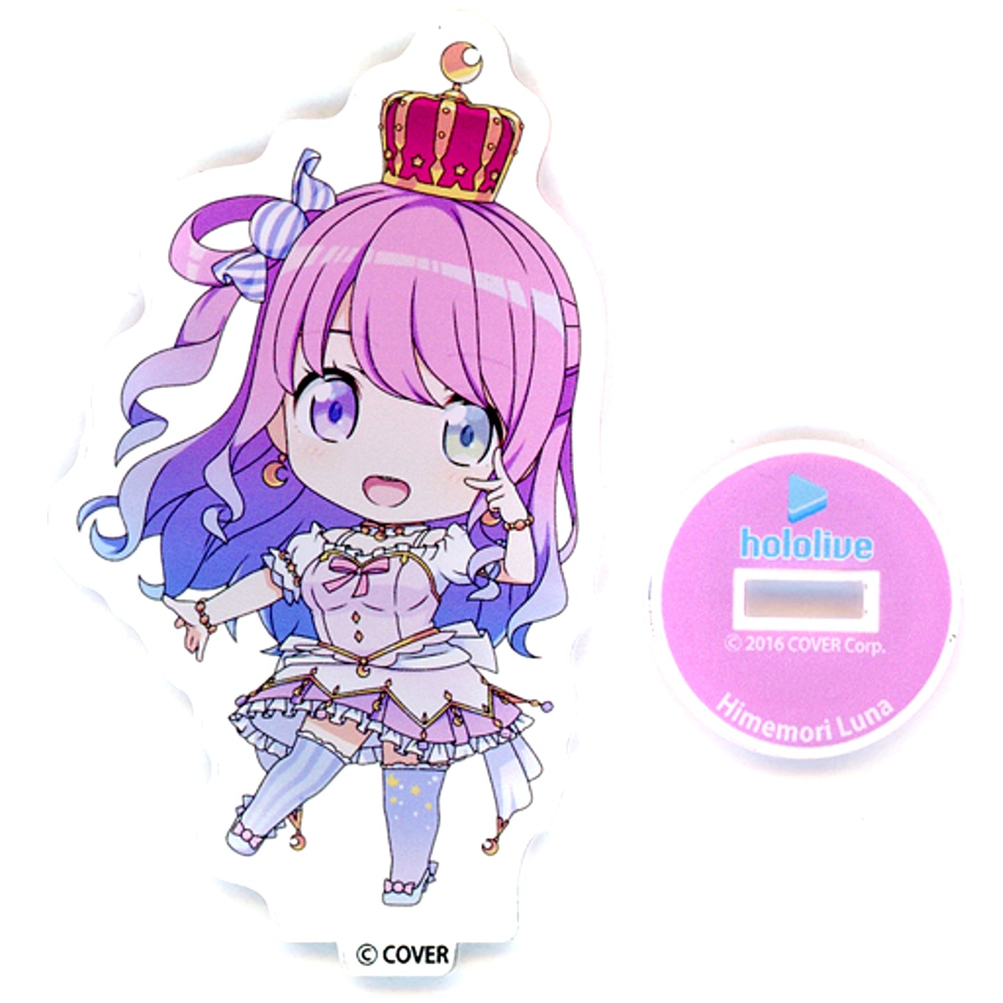 Himemori Luna Nendoroid Plus Acrylic Stand Virtual YouTuber Hololive [USED]