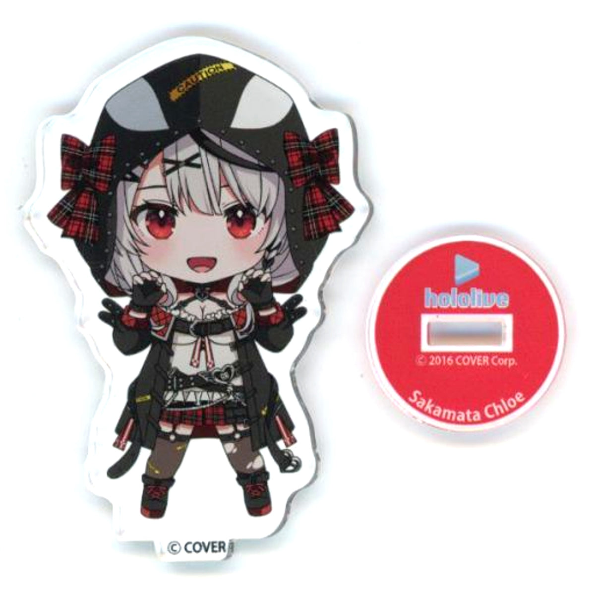 Sakamata Chloe VTuber Hololive Nendoroid Plus Acrylic Stand [USED]
