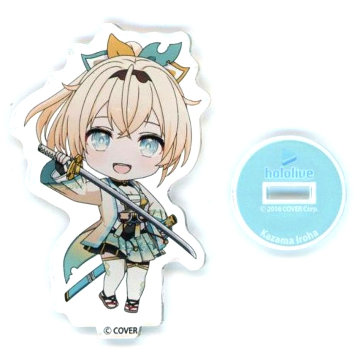 Kazama Iroha Virtual YouTuber Holo Live Nendoroid Plus Acrylic Stand [USED]