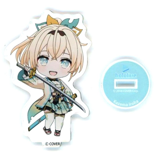 Kazama Iroha Virtual YouTuber Holo Live Nendoroid Plus Acrylic Stand [USED]