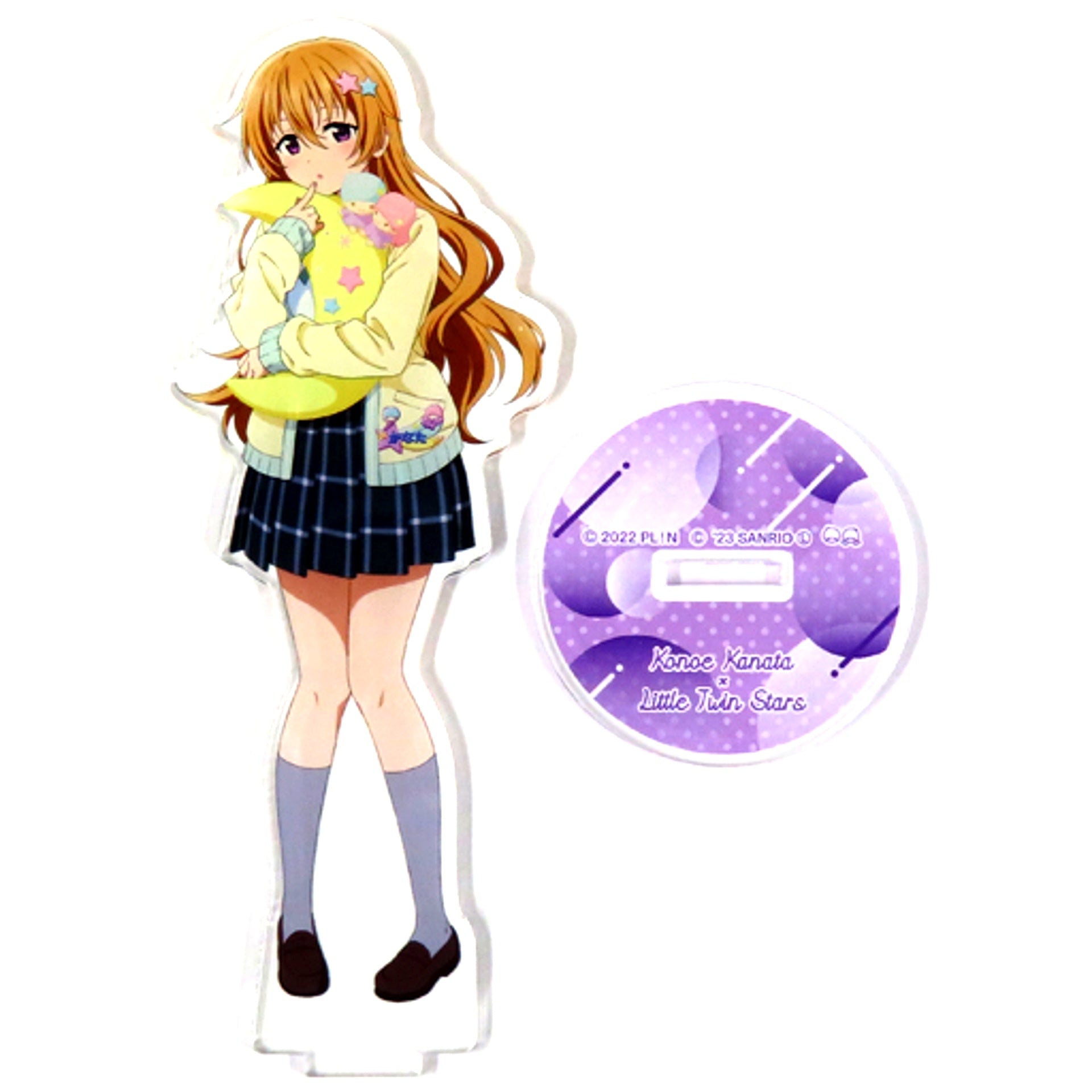Kanata Konoe x Little Twin Stars Acrylic Stand Vol. 2 Love Live! Nijigasaki High School Idol Club x Sanrio Characters [USED]