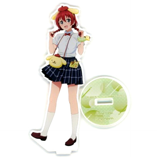 Emma Verde x Pompompurin Acrylic Stand Vol. 2 Love Live! Nijigasaki High School Idol Club x Sanrio Characters [USED]