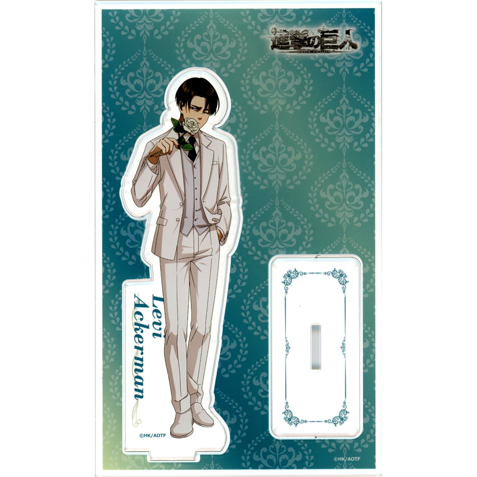 Levi Ackerman Attack on Titan The Final Season Conclusion Karaoke no Tetsujin Acrylic Stand [USED]