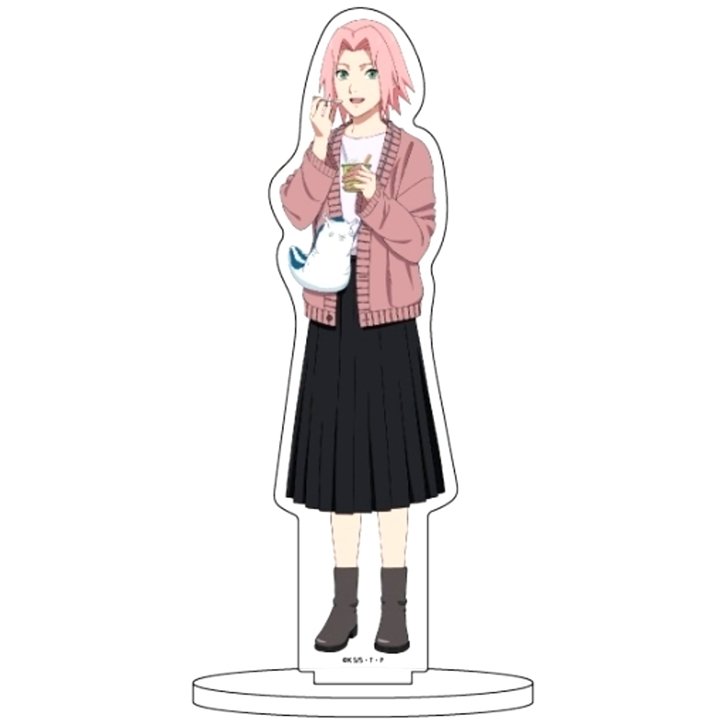 Sakura Haruno 42. Theme Park Ver. Illustration Naruto & Boruto Character Acrylic Figure [USED]